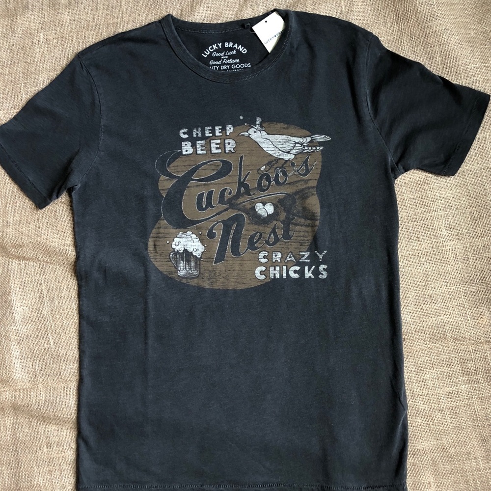 Lucky l crazy chicks Tee Shirt Small